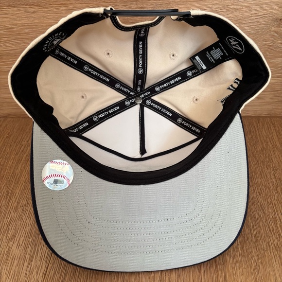 New York Yankees '47 HITCH MLB Diamond Cut adjustable snapback hat - Picture 6 of 7